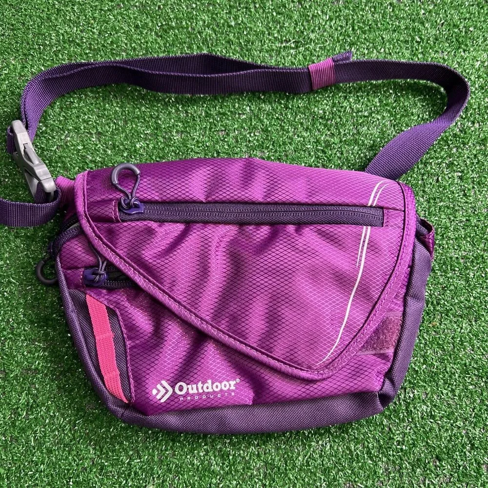Outdoor Products Marilyn Fanny Waist Pack Purple Pink Padded‎ Adjustable